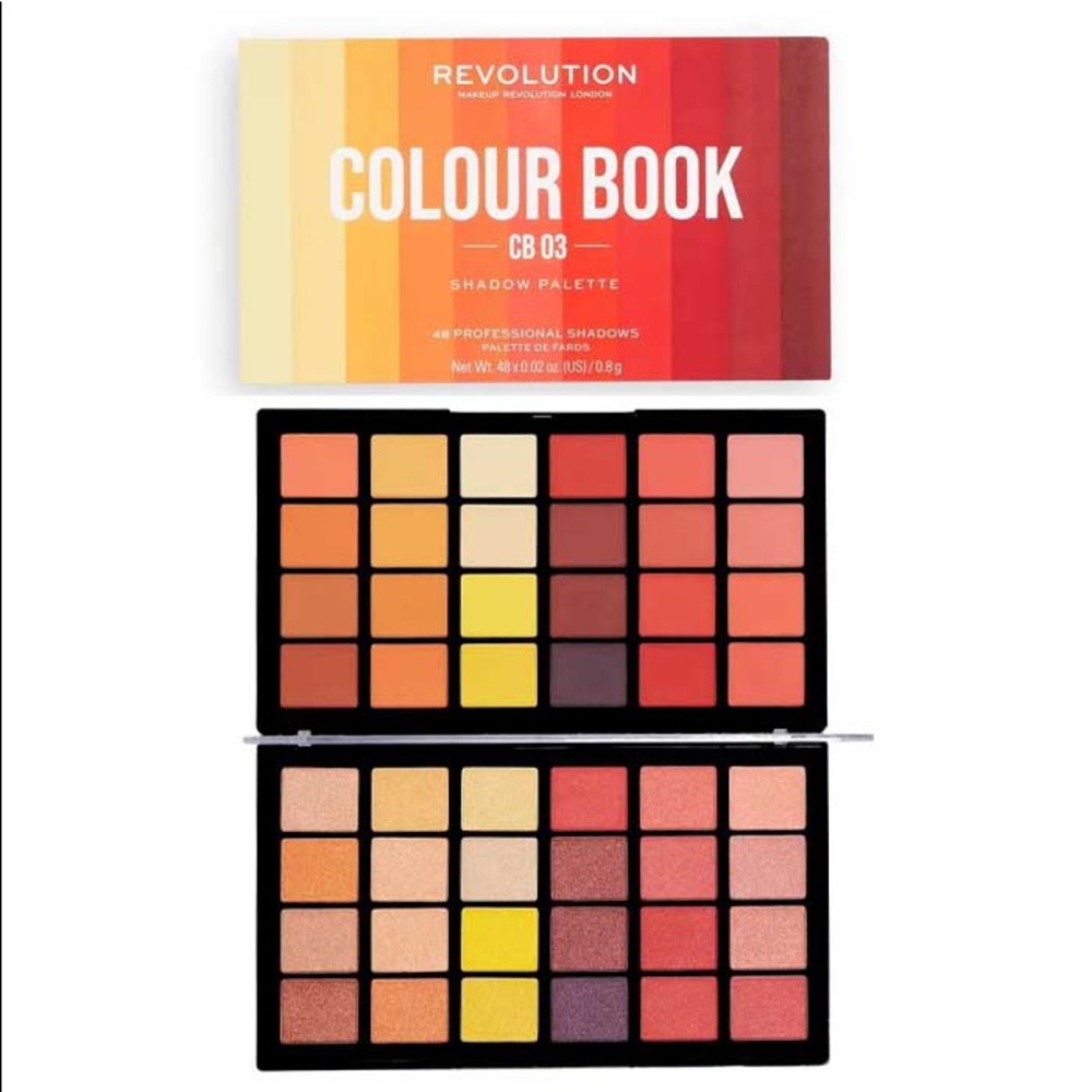 🌈 Makeup Revolution Colour Book Pallette!